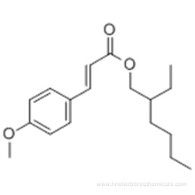 2-Propenoic acid,3-(4-methoxyphenyl)-, 2-ethylhexyl ester CAS 5466-77-3